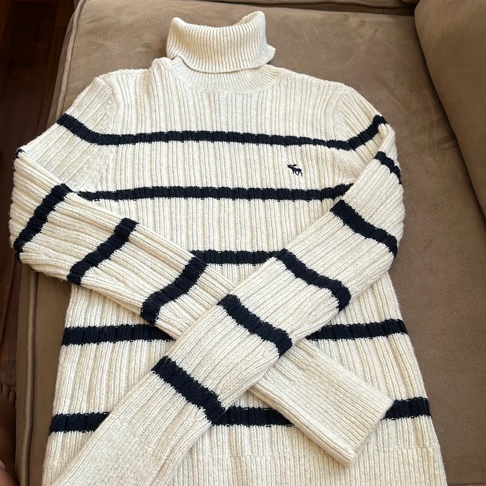 Aber. and Fitch Turtleneck Stripped longsleeve